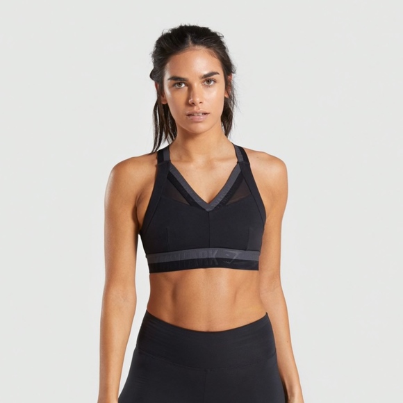 Black Empower Sports Bra - Picture 1 of 2
